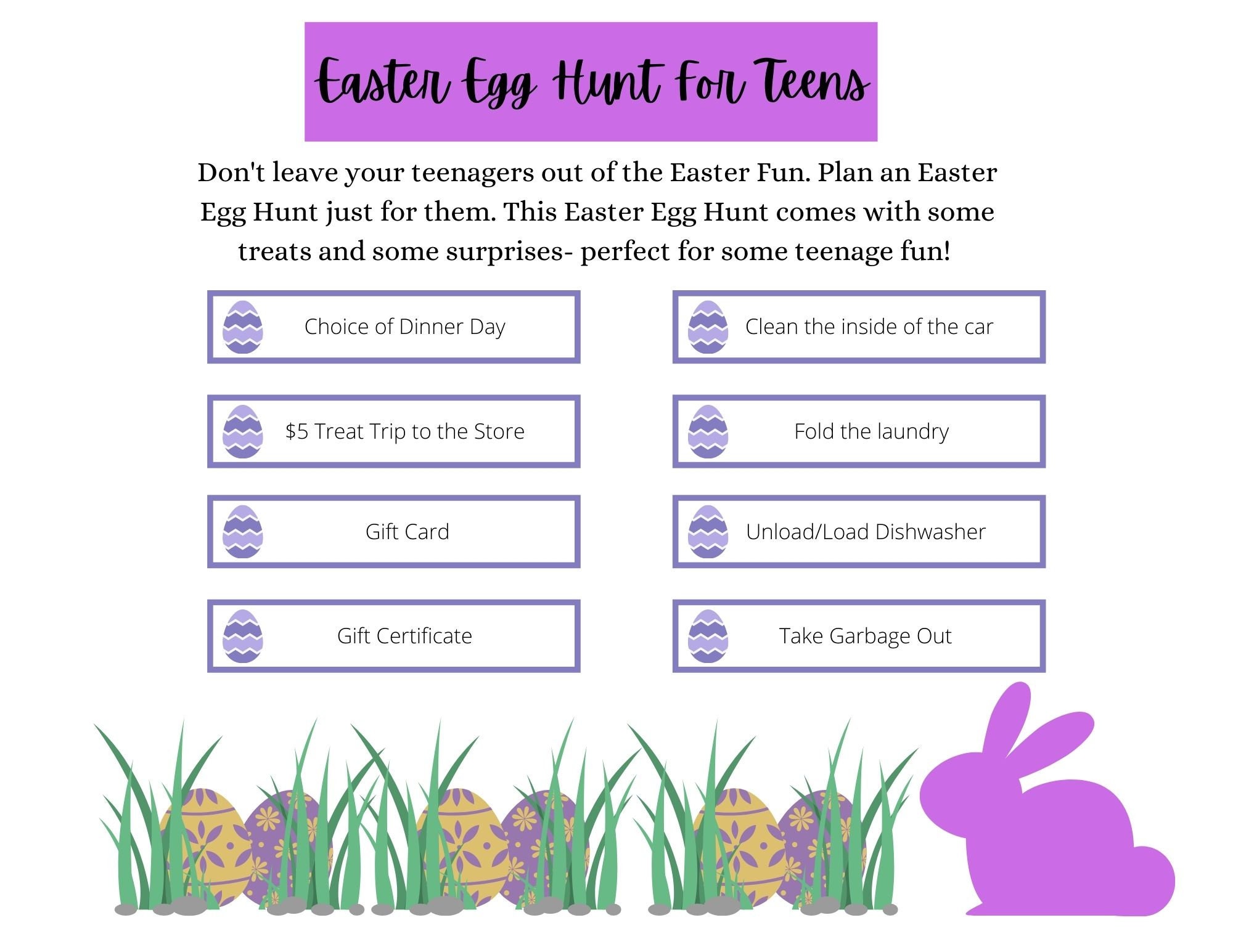 how to do an easter egg hunt