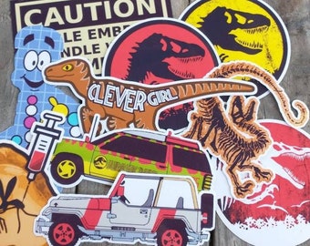 Jurassic Park Stickers