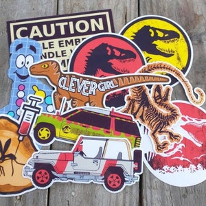 Jurassic Park Stickers