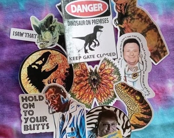 Jurassic Park Stickers!!