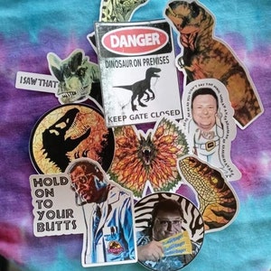 Jurassic Park Stickers!!