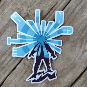The Thing - Retro Cosmic Horror Sticker