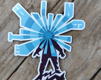 The Thing - Retro Cosmic Horror Sticker