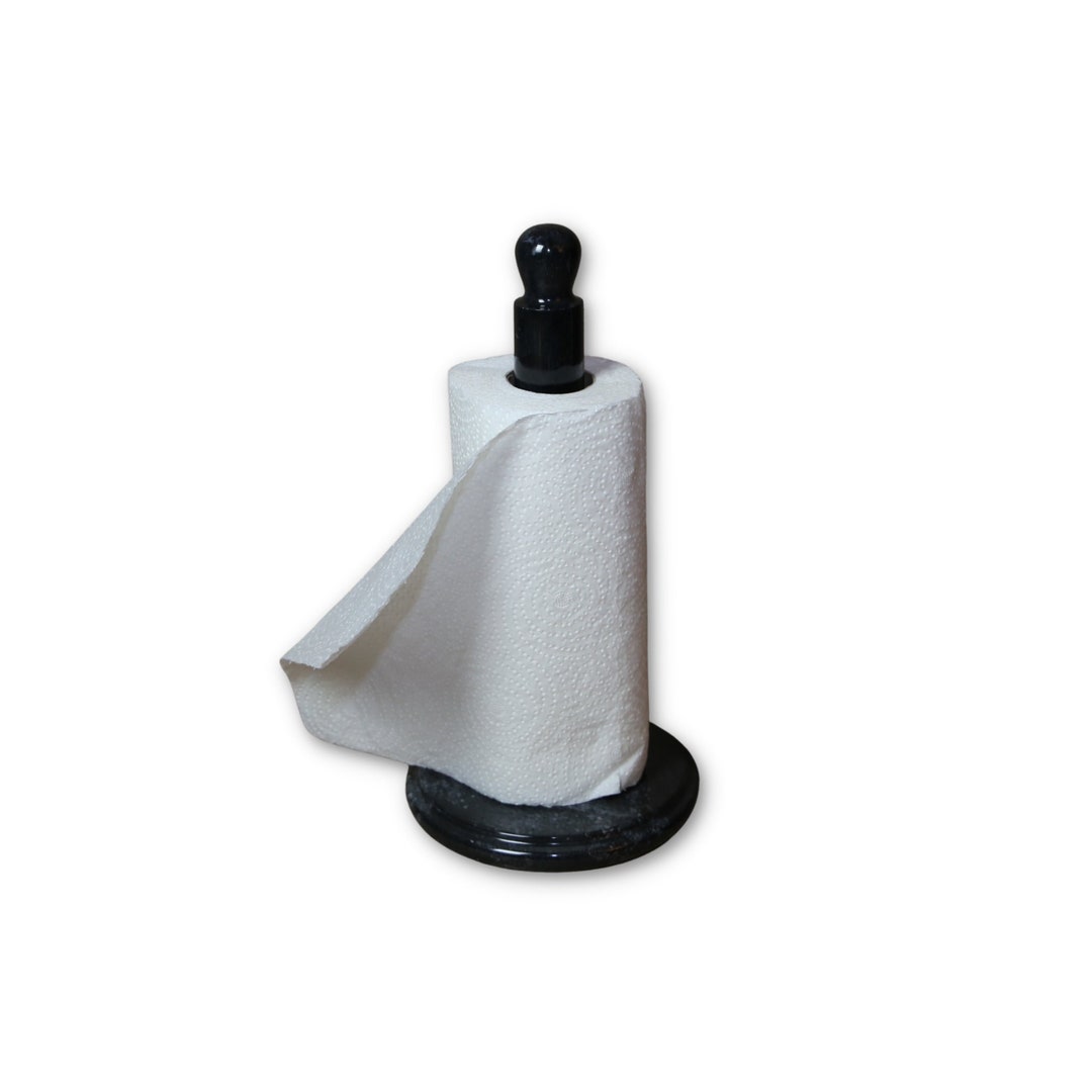 Marble Kitchen Roll Holder Sleek and Modern, Paper Towel Roll, Kitchen