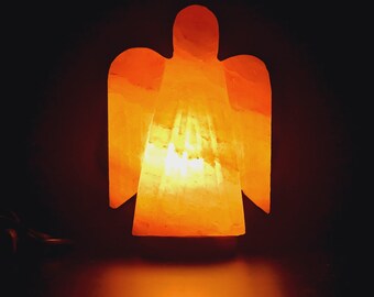 Angel lamp, Himalayan Salt Lamp - 3-5kg, Home decor, Crystal healing, Mother's day gift