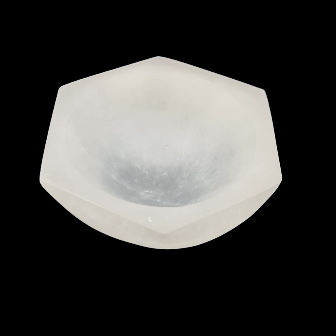 Selenite Crystal Bowl Crystal Cleansing Bowl Selenite Etsy