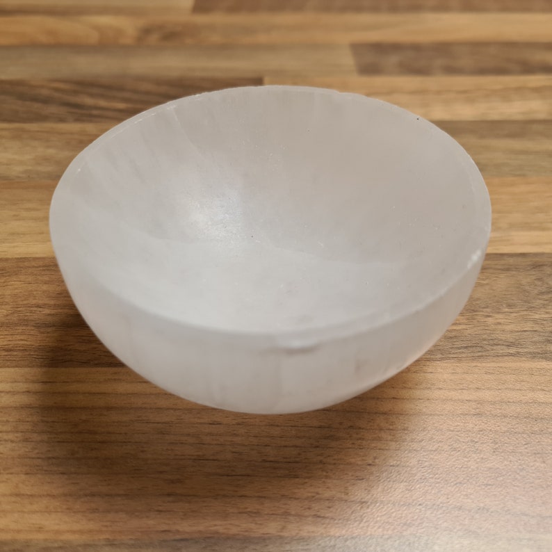 Selenite Crystal Bowl Crystal Cleansing Bowl Selenite Etsy
