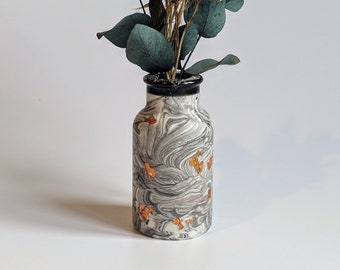 Bud Vase Black Copper | Quaint Bottle Style | Modern Home Decor