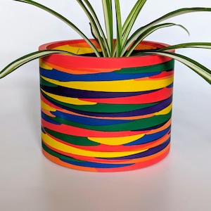 Rainbow Layer Plant Pot