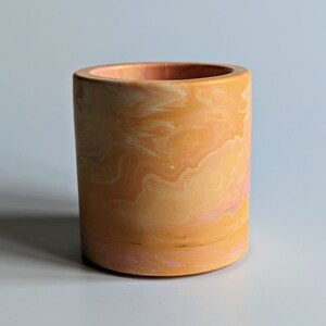 SAMPLE SALE Pots and Planters Orange / Pink