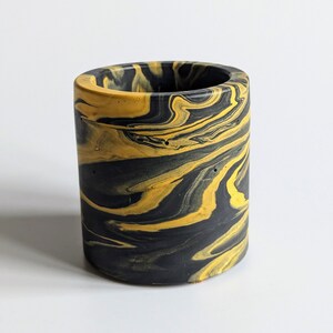 SAMPLE SALE Pots and Planters Black / Yellow