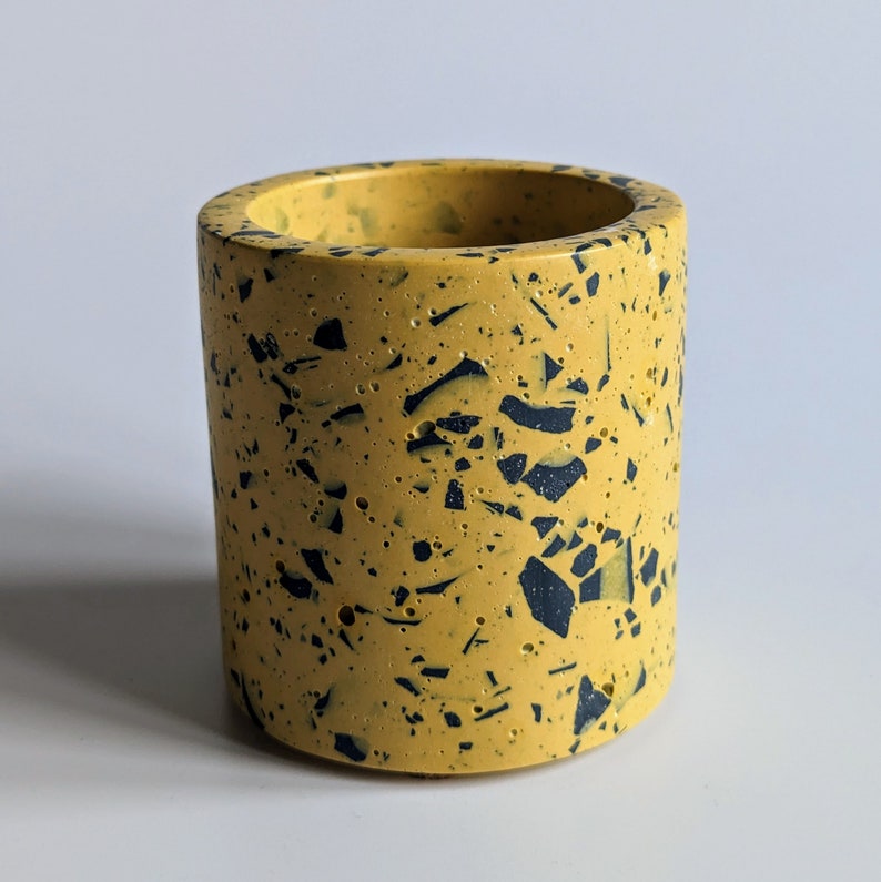 SAMPLE SALE Pots and Planters Yellow Terrazzo