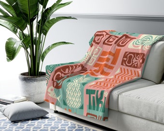 Fehuew Aloha Tiki Mask Soft Throw Blanket 40x50 inch Lightweight Warm Flannel Fleece Blanket for Couch Bed Sofa Travel Camping for Kids Adults Fehuew Aloha Tiki Mask Soft Throw Blanket 40x50 inch Lightweight Warm Flannel Fleece Blanket for Couch Bed Sofa Travel Camping for Kids Adults
