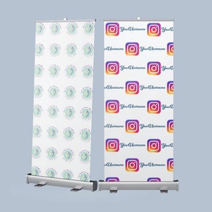 Custom Roller Banner Backdrop Perfect For Salons image 7