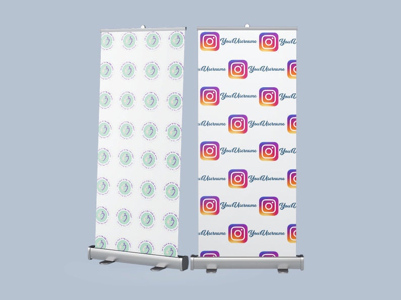 Custom Roller Banner Backdrop Perfect For Salons image 7