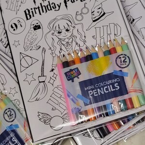 Colouring Pack Image Personalised Colouring Packs - Etsy