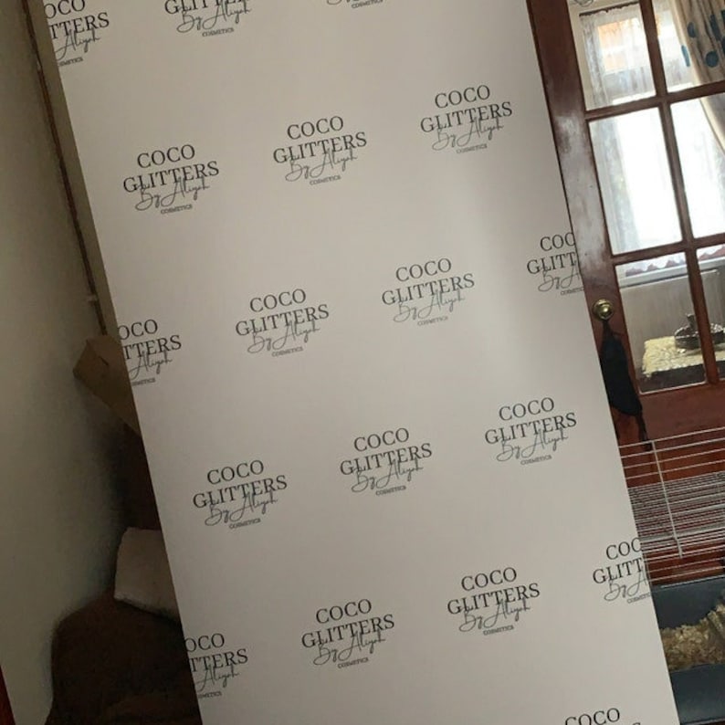 Custom Roller Banner Backdrop Perfect For Salons image 3