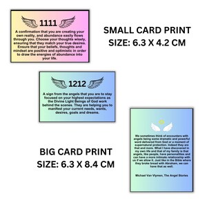 Angel Numbers Angel Quote Cards Printable Set Digital Download ...