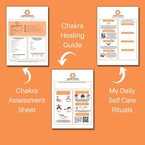 Sacral Chakra Healing Guide Printable Worksheets Chakra Printable ...