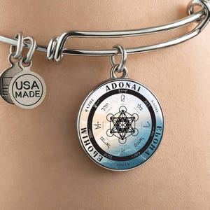 18k Gold Archangel Raziel Sigil Bracelet Guardian Angel Jewelry Archangel Sigil Protection Sigil Archangel Pendant Angel Sigils