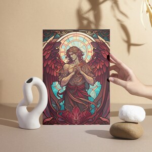 archangel print archangel uriel jpg archangel image digital angel printable archangel image digital angel wall art archangel printable luxury wall art print aesthetic mystical home art fantasy art steampunk digital art nouveau digital
