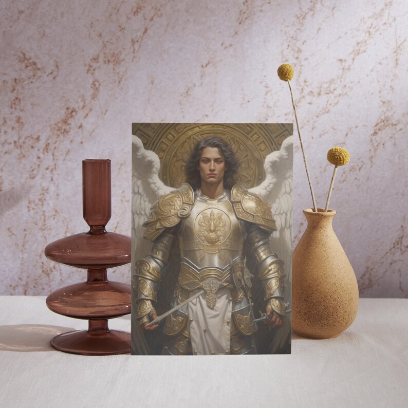Archangel Gabriel Printable Angel Wall Art in 4 Sizes and Phone