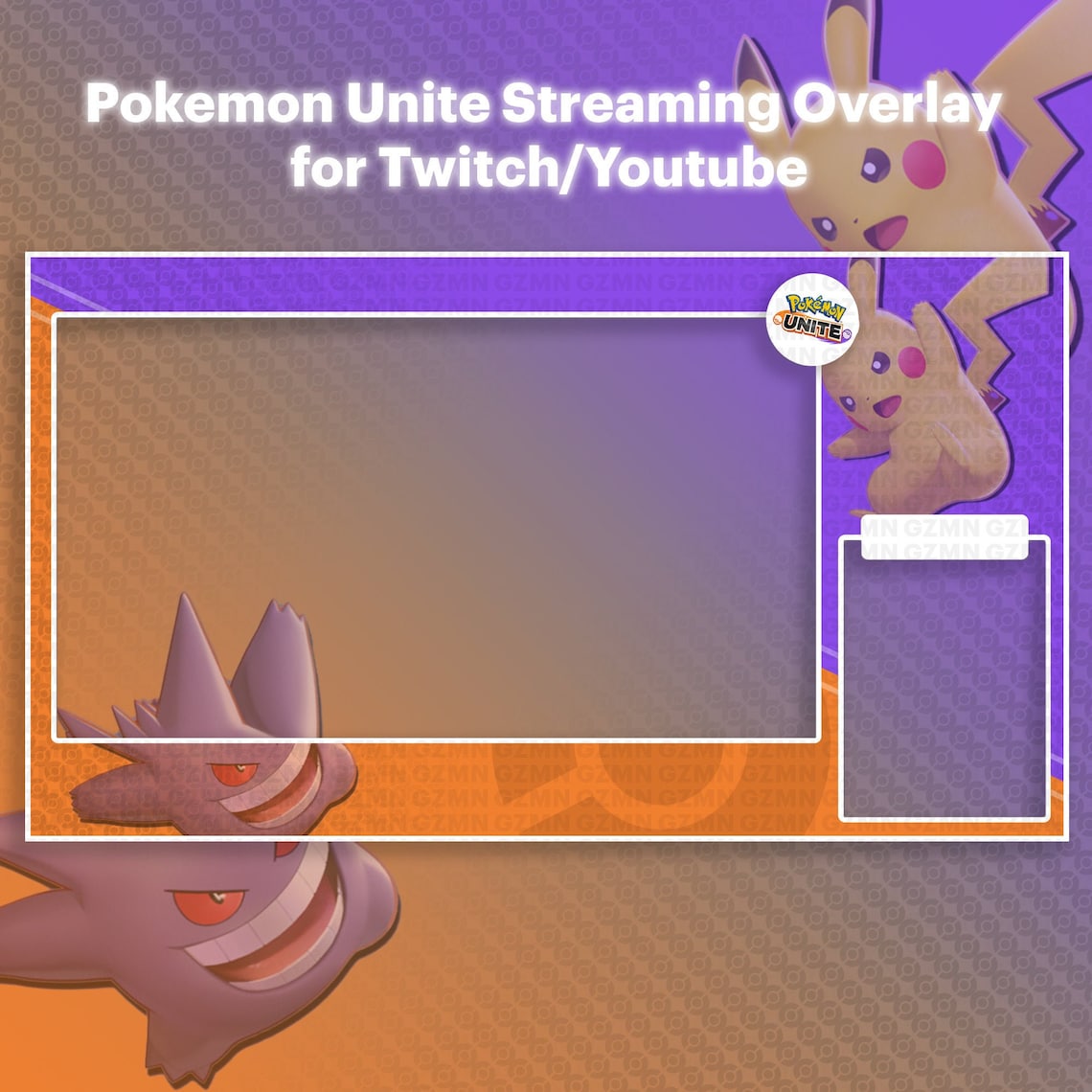 Pokemon Unite Streaming Overlay for Twitch/youtube 1920x1080 Etsy