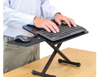 KT3 Ergonomique Hauteur réglable & Tilt Keyboard Stand (Noir)