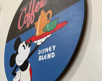 Bibbidi Bobbidi Brew Coffee Maker Decal Disney Inspired Mickey Mouse-coffee  Sticker Disney Decor Coffee Decor 