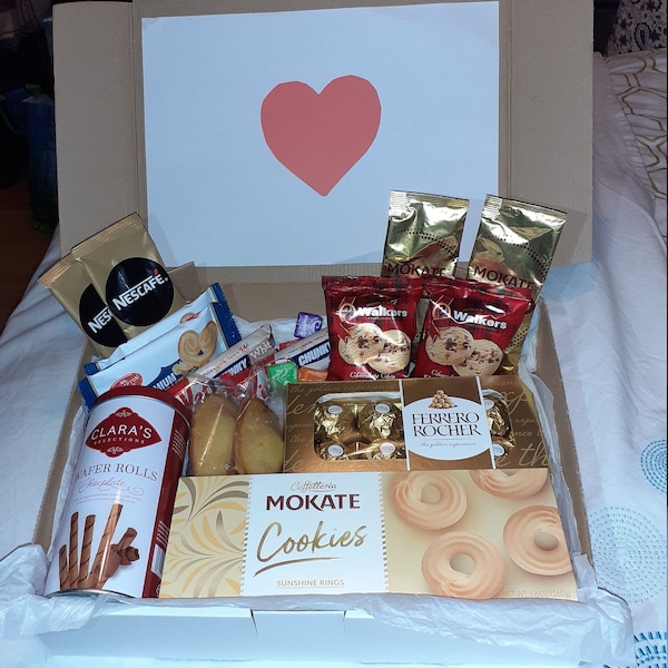 Large Luxury Afternoon Tea Gift Hamper | Letterbox Gift | Hug In A Box | Date Night | Treat Box | Movie Night - For Two