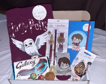 Children's Harry Potter Gift Hamper | Treat Box | Letterbox Gift | Birthday | Hug In A Box | Activity Pack | Gift Set For Kids - Boys/Girls