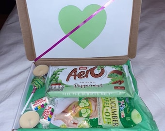 Ladies Relaxing Green Letterbox Gift Hamper | Mother's Day Gift | Treat Box | Pick Me Up | Self-Care | Birthday | Thank You | Gift For Her