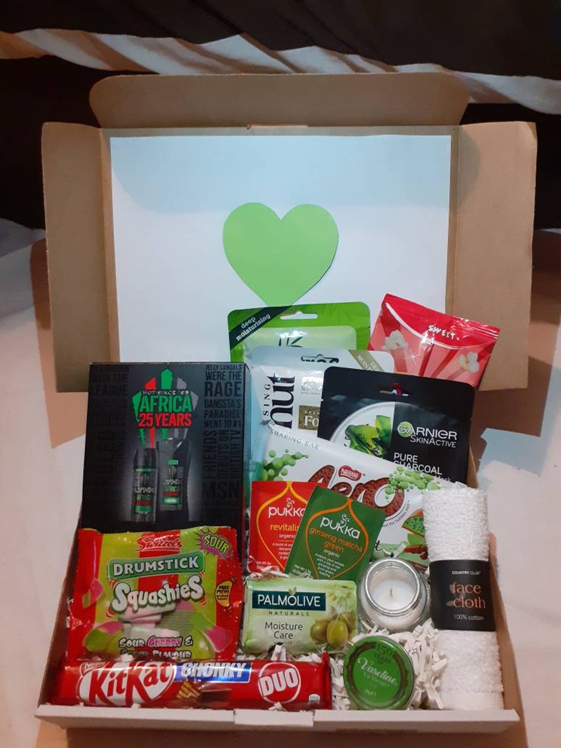Mens Luxury Green Relaxing Gift Hamper Father's Day Gift