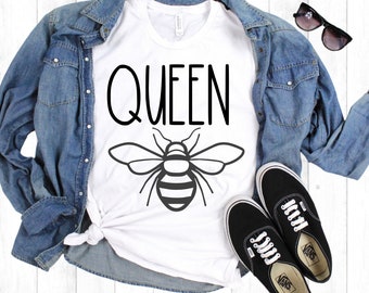 Queen Bee SVG Digital Cut File; Digital Download SVG for Cricut or Vinyl Cutter