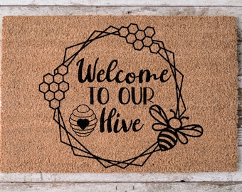 Welcome to our Hive SVG Cut File; Digital Download for Cricut or US Cutter Vinyl Cutter; Bee Hive SVG