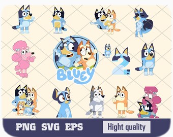 Download Bluey Png Etsy