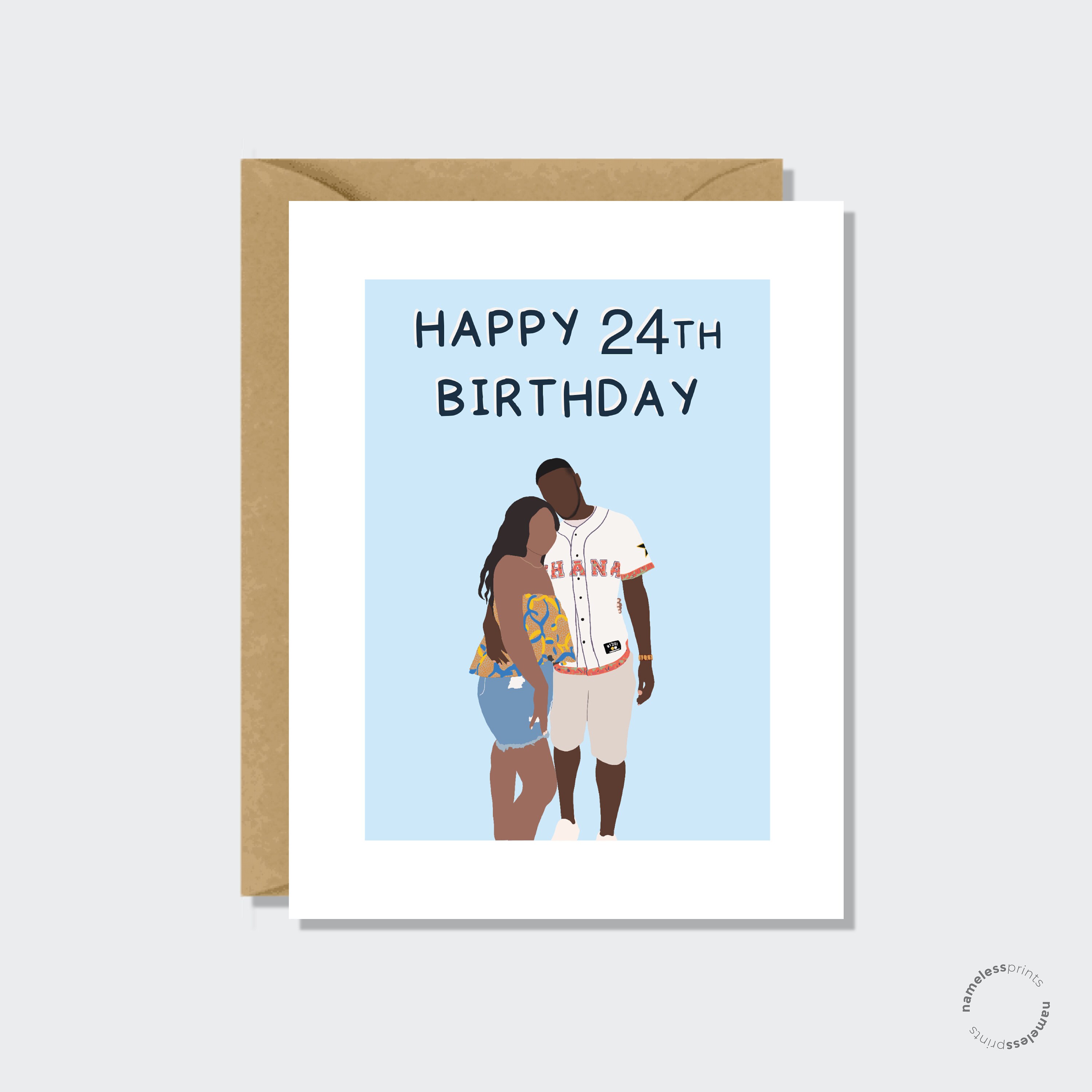 Custom Card - Faceless Illustrations, Faceless Portraits, Personalized ...