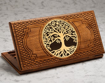 Luxury Backgammon Set - Tree