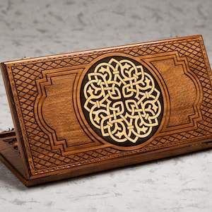 Luxury Wooden Backgammon Set Ornament