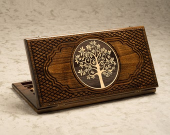 Luxury Backgammon Set - Tree of Life