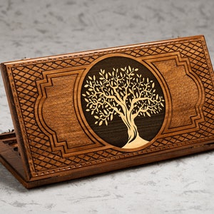 Armenian Backgammon Wooden - Tree