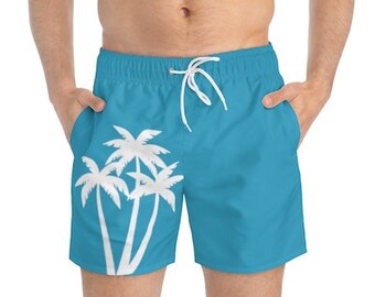 Palm Tree Swim Trunks