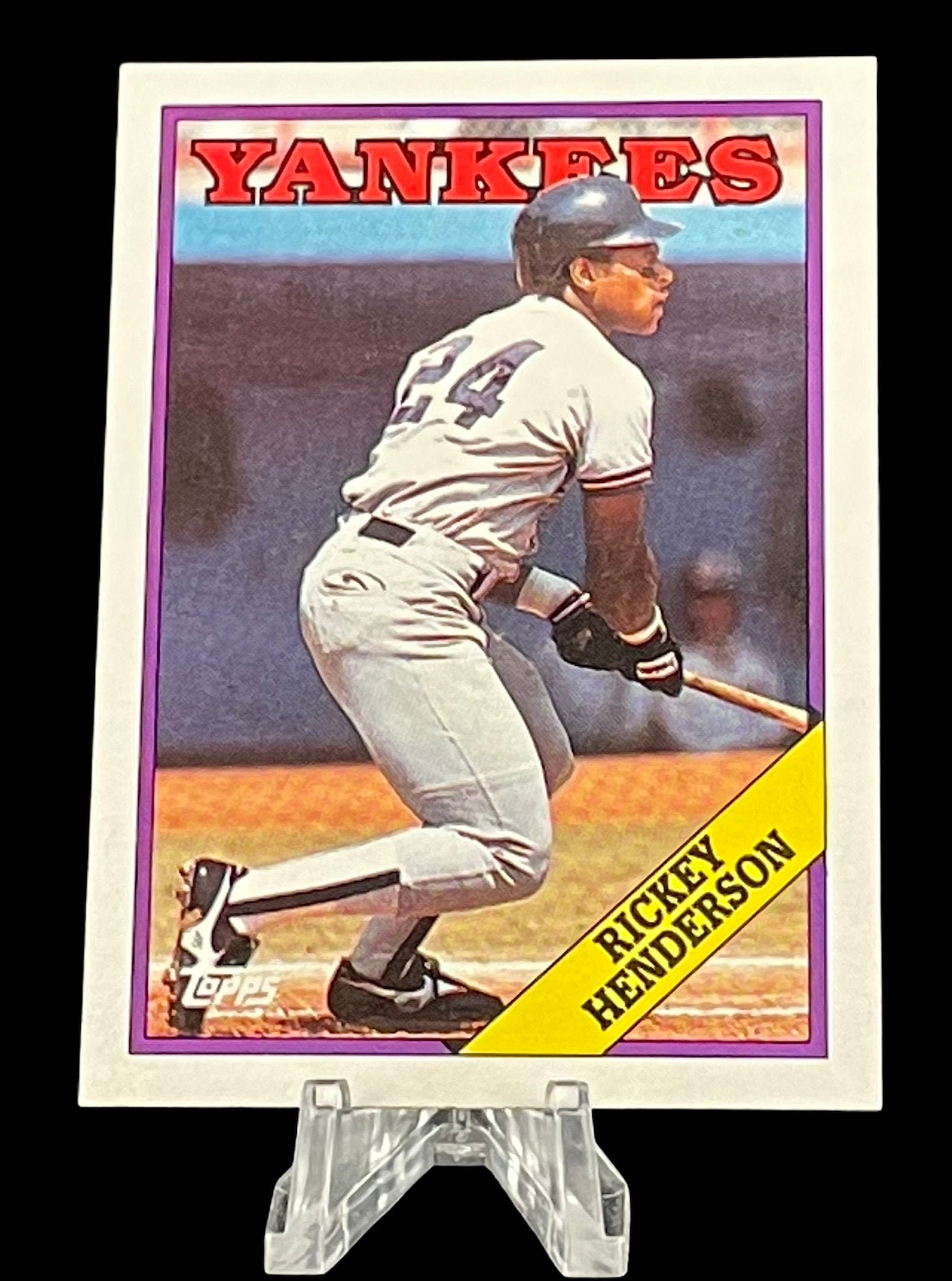 Rickey Henderson 1988 Topps 60 | Etsy