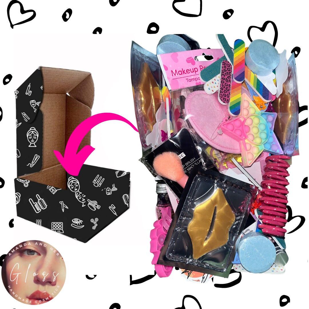 BEAUTY BOX, mystery items, accessories, skin care, crystals, spa items, mystery box, friendship gift, girlfriend valentines gifting