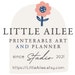 Little Ailee Printerable Art and Planner