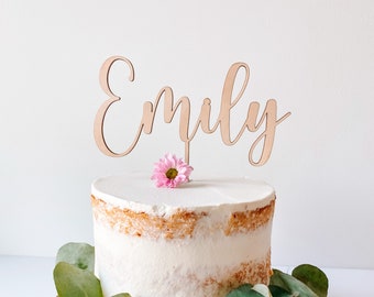 Cake Topper Name Personalisiert, Wooden Cake Topper, Cake Topper Happy Birthday , Cake Topper , Tortenstecker, Kuchentopper,