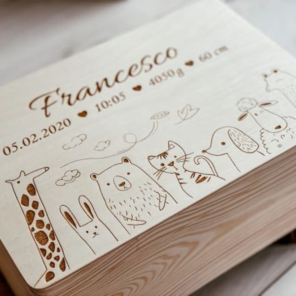 Baby Keepsake Box - Etsy