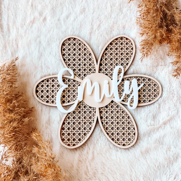 Rattan Wall Decor Etsy