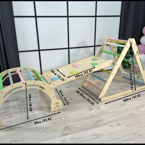 Climbing Triangle Two-sided Ramp Kletterdreieck Climbing Arch - Etsy