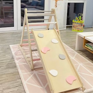 Climbing foldable  triangle, toddler climber,step triangle,Kletterdreieck climbing frame
